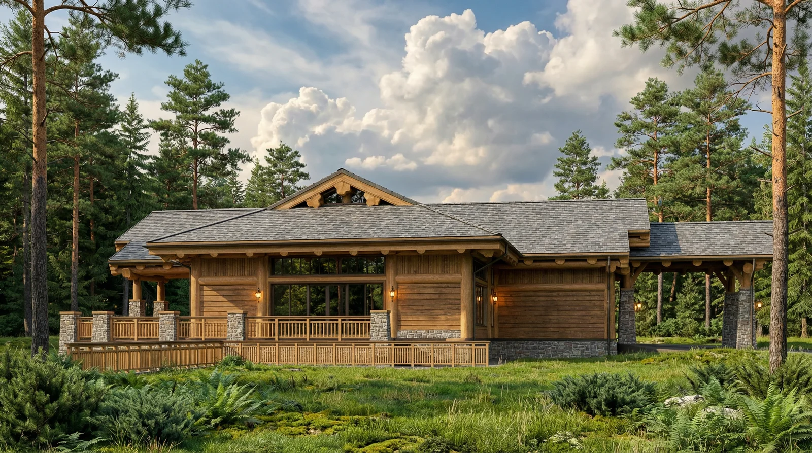 Ресторан с пивоварней в д.