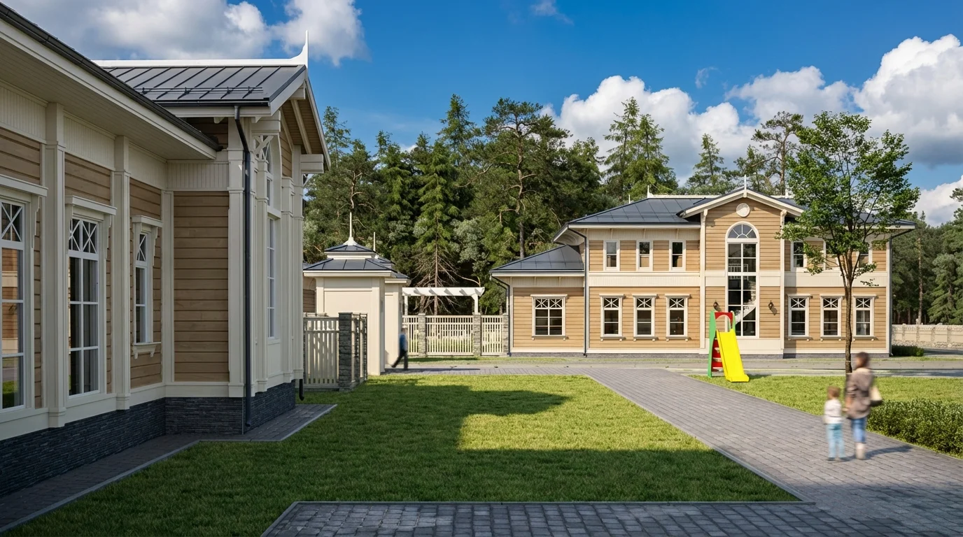 Здание эксплуатационных слу