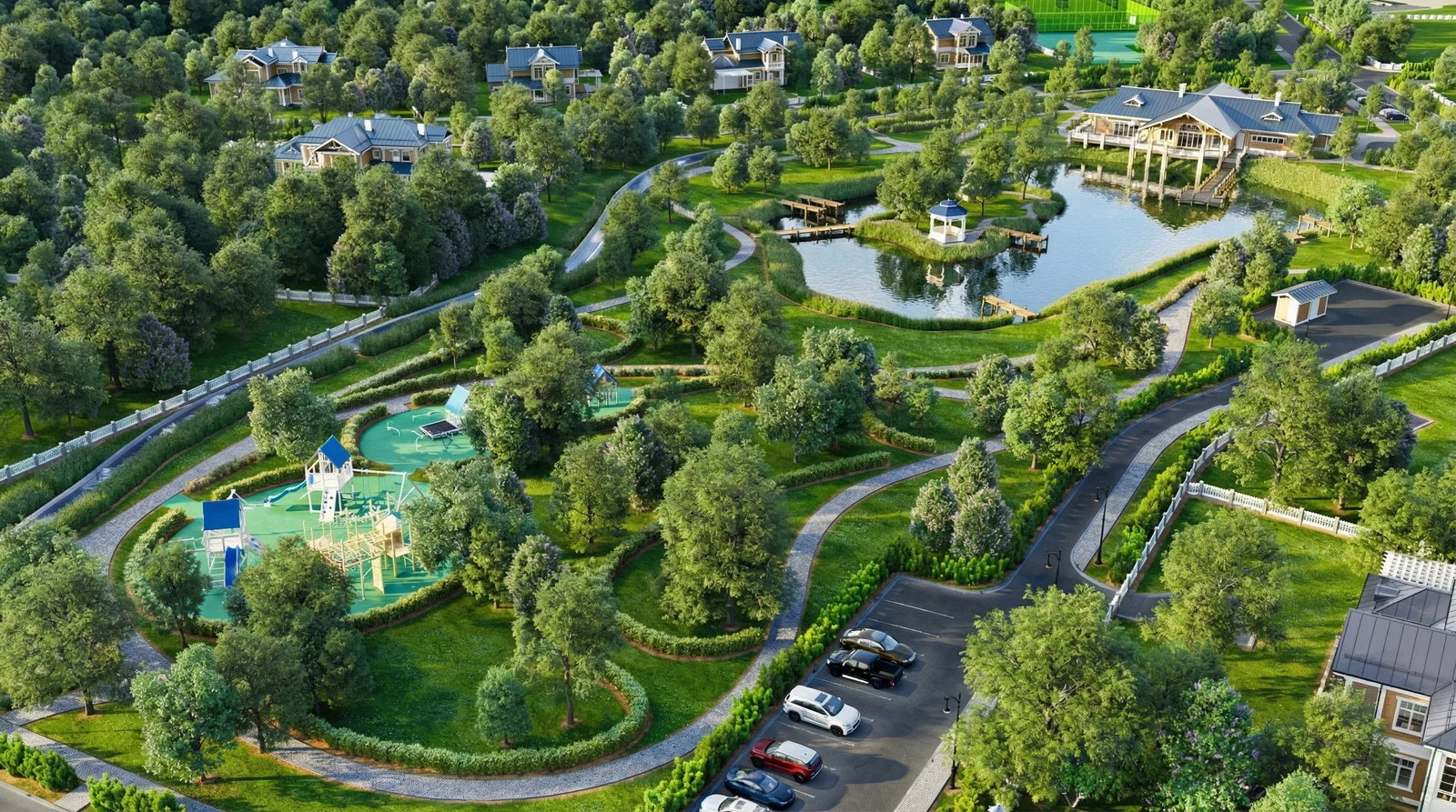 Коттеджный поселок - Усадьб