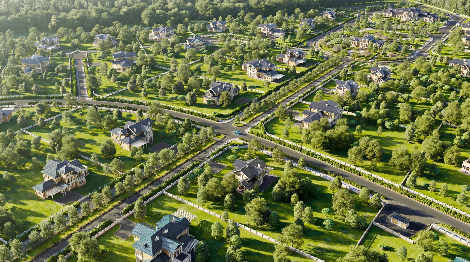 Коттеджный поселок - Усадьб