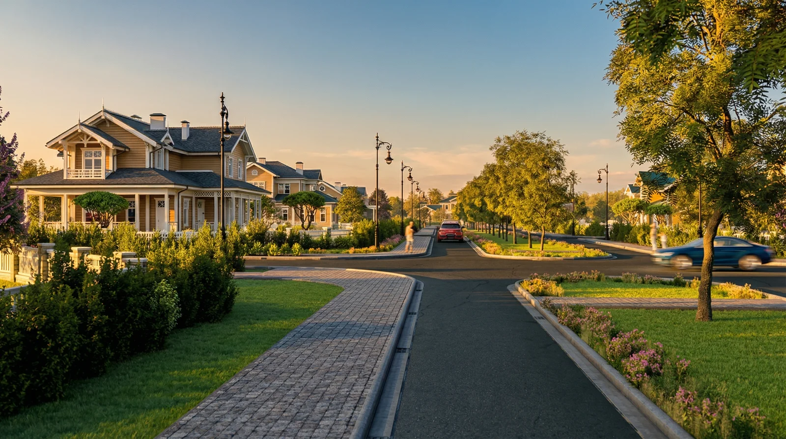 Коттеджный поселок - Усадьб