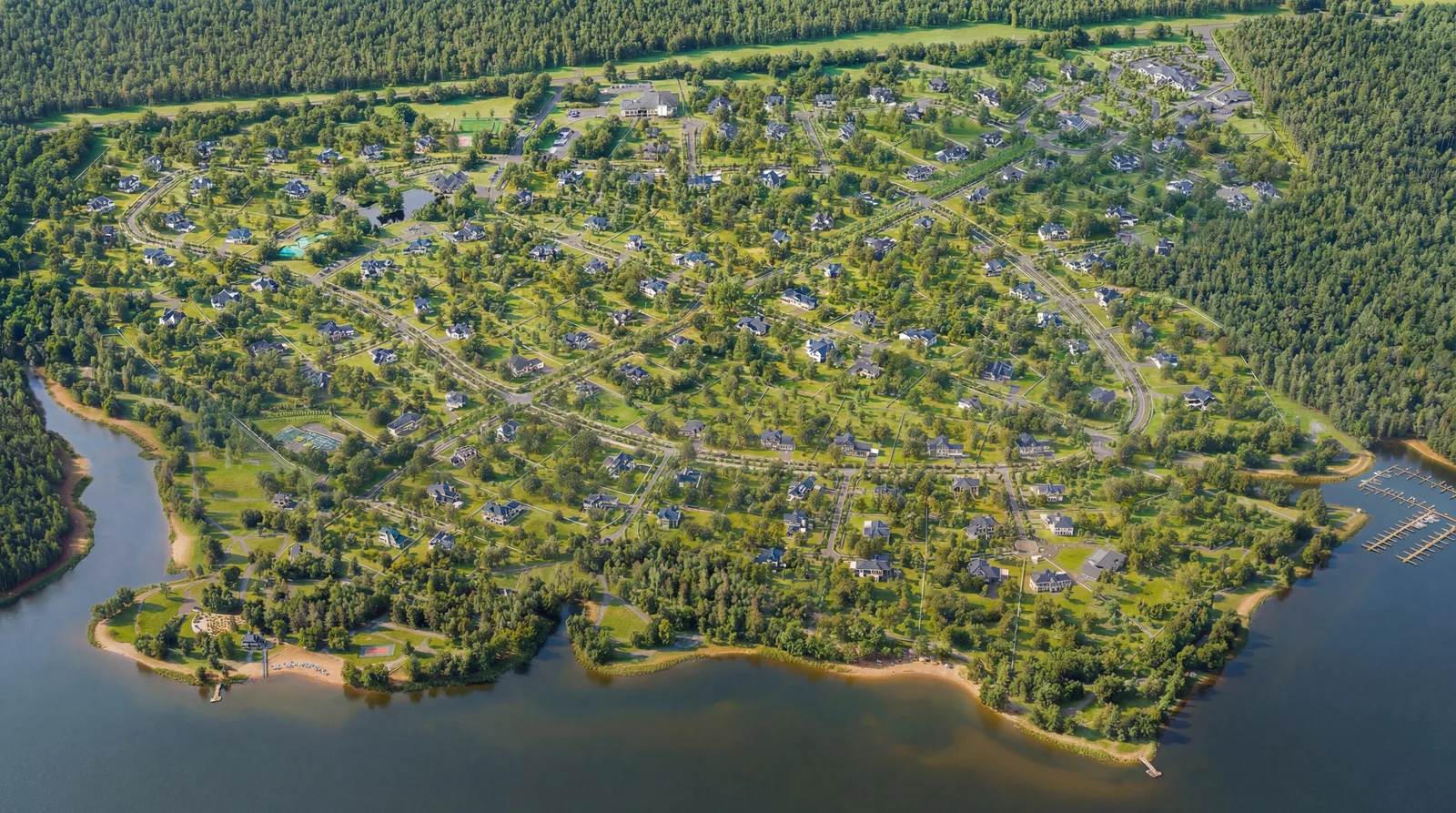 Коттеджный поселок - Усадьб