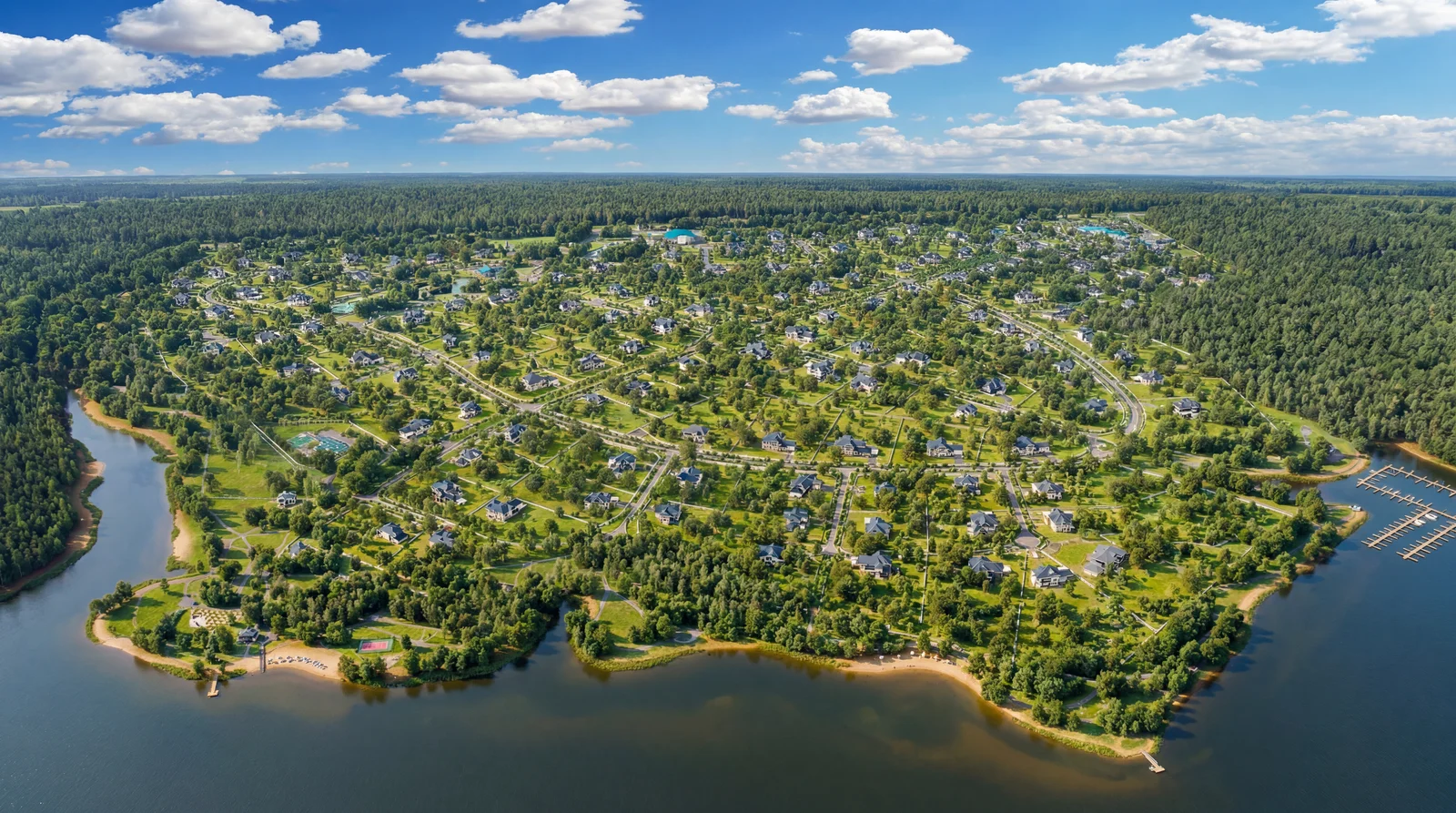 Коттеджный поселок - Усадьб