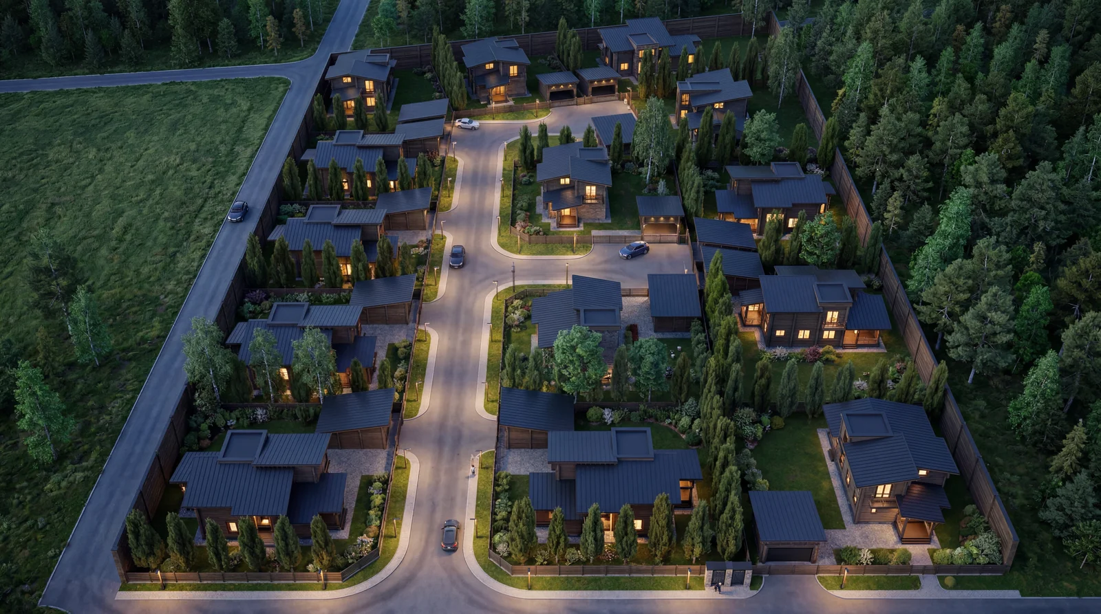 Коттеджный поселок - Лапино